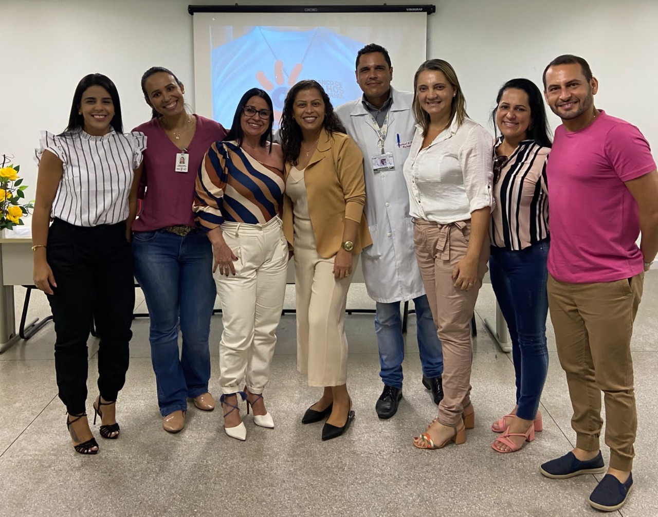 Equipe da Central de Transplantes do Hospital de Base participa de encontro sobre doação de órgãos.