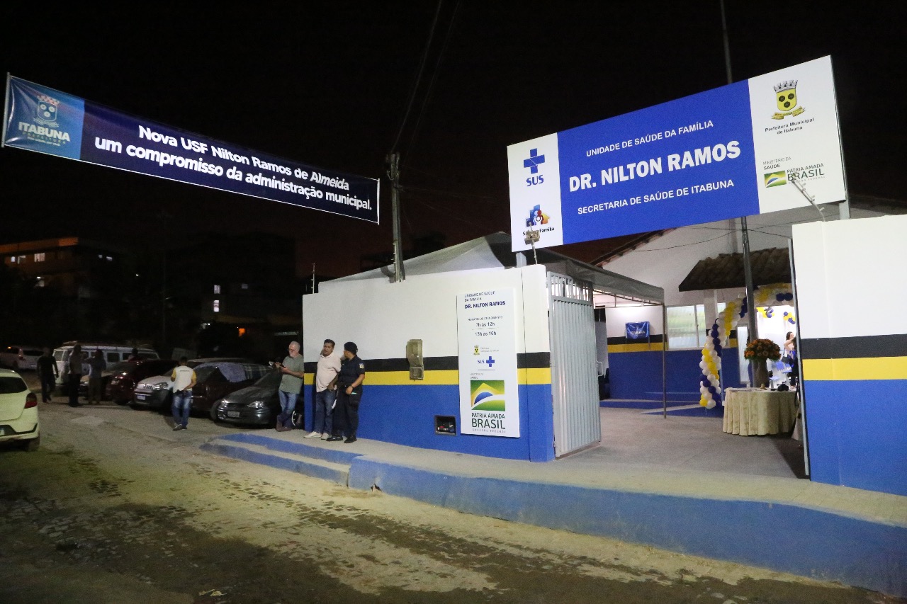 USF Nilton Ramos é reinaugurada no Bairro Mangabinha.