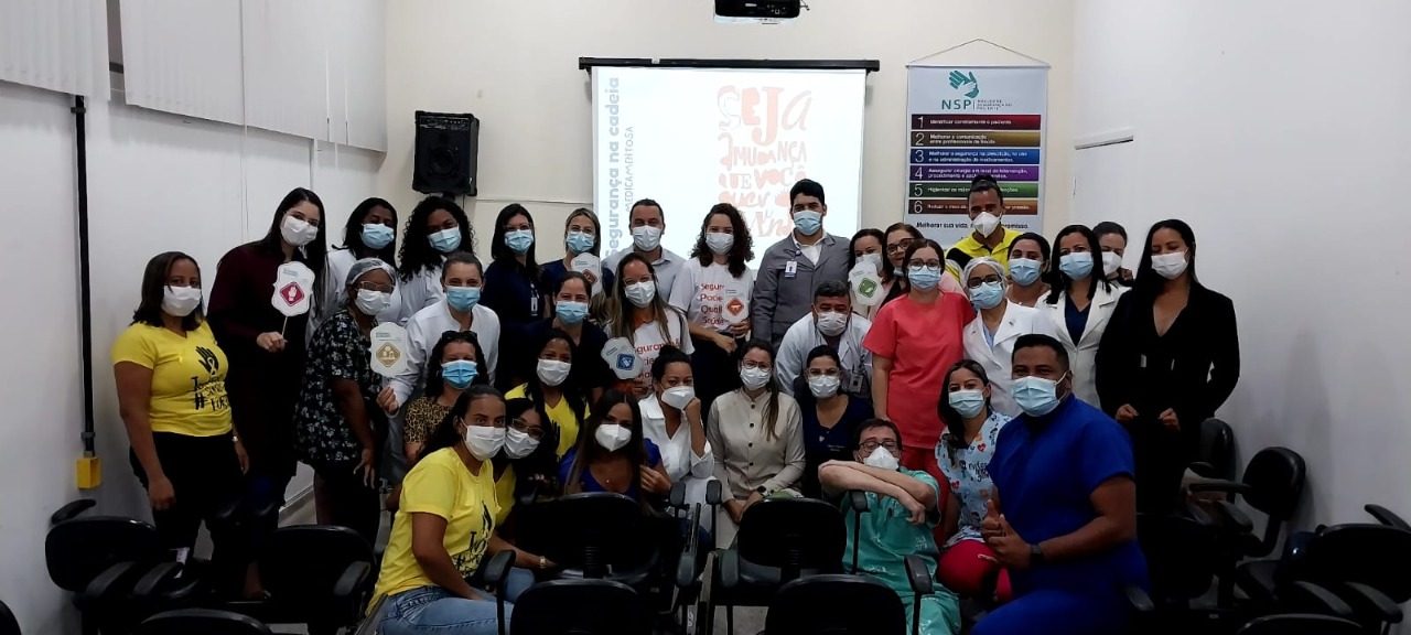 Hospital de Base fecha ações do Setembro Laranja, mês de atenção ao paciente.
