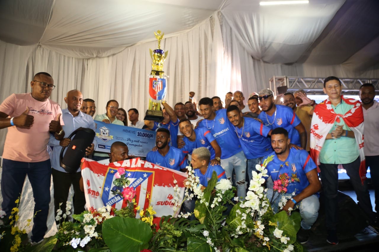 Clima de festa marca premiação aos vencedores do Campeonato Interbairros 2022 de Itabuna.