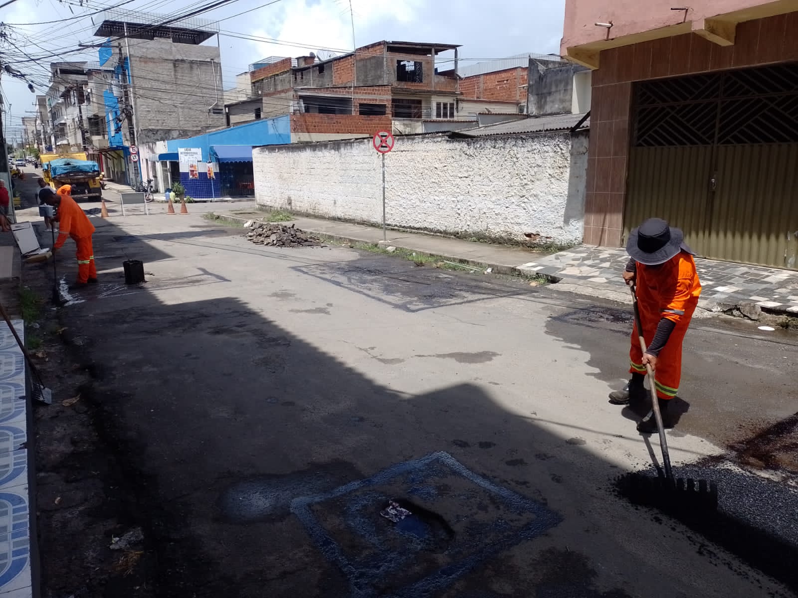 Prefeitura de Itabuna prossegue com a recuperação de vias urbanas castigadas pelas chuvas