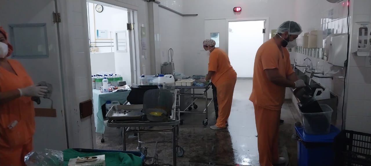 Hospital de Base realiza adequações para retomar as atividades no Centro Cirúrgico