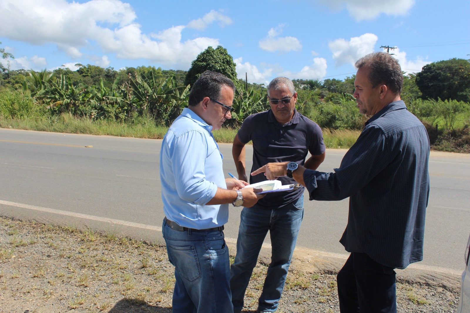 EMASA e Prefeitura avaliam áreas para implantação do Projeto Mais Água para a Cidade III na zona norte de Itabuna