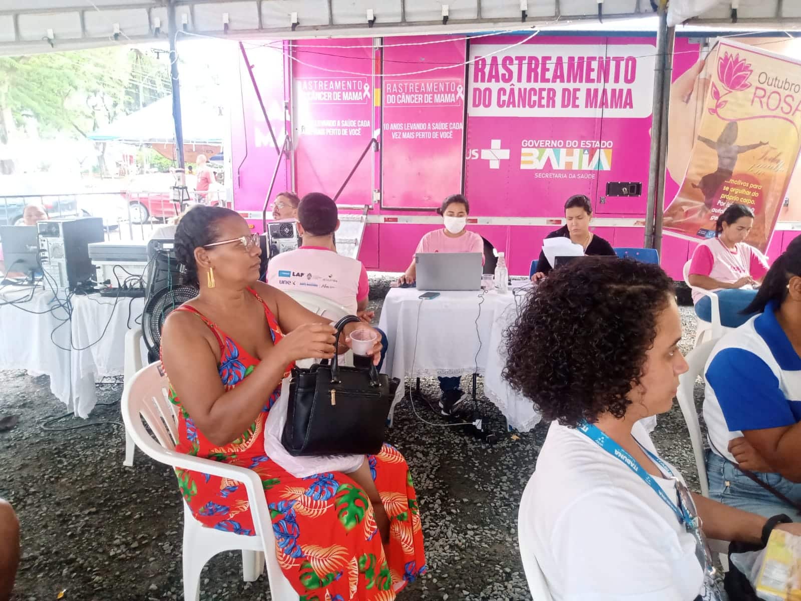 Prefeitura de Itabuna inicia Mutirão de Mamografias em unidade móvel do Governo do Estado