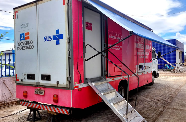 Mutirão de mamografias finaliza nesta sexta-feira primeira semana de atendimentos em Itabuna