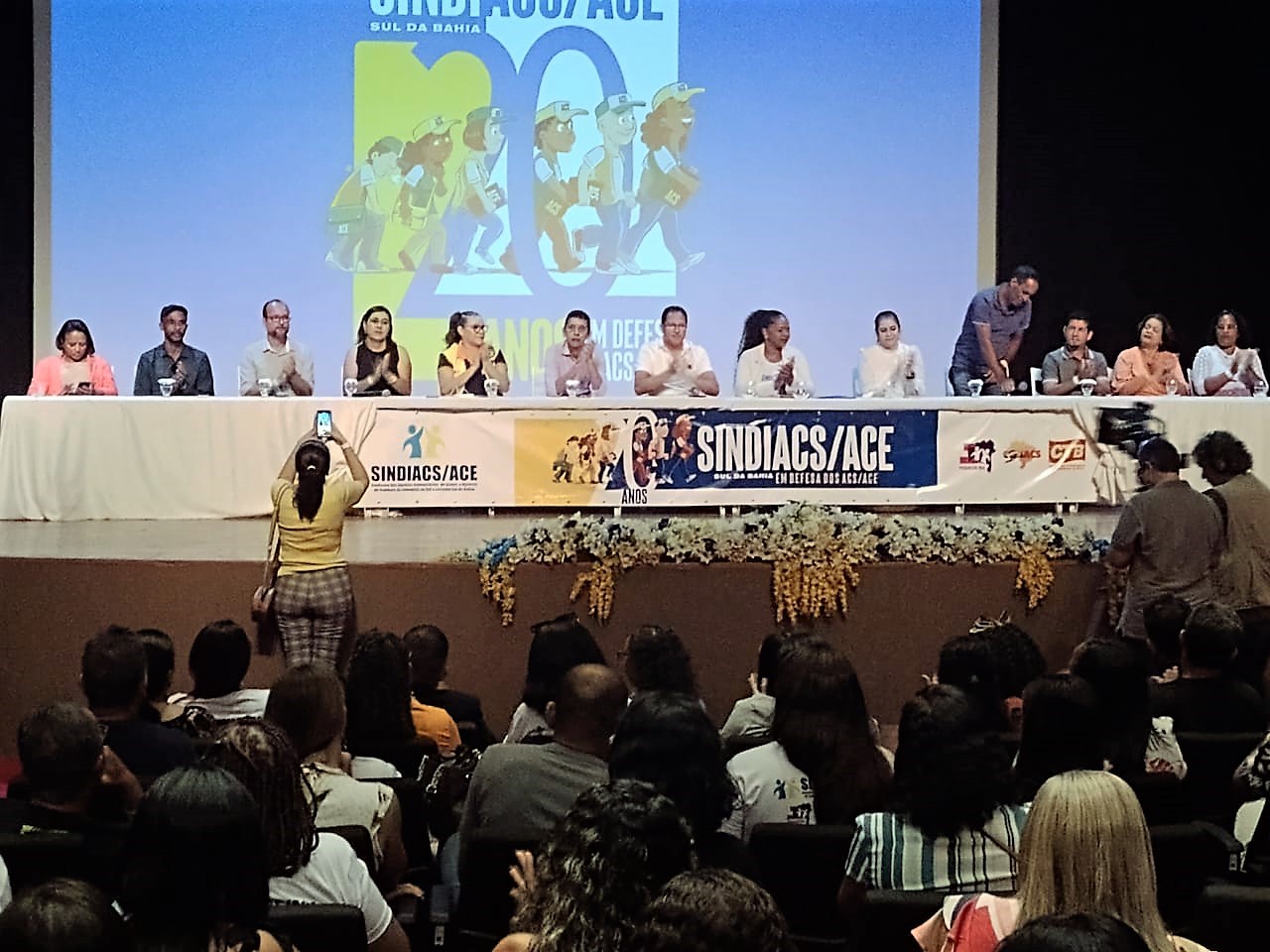 SINDIACS/ACS festeja 20 anos e comemora vitórias na saúde pública em Itabuna