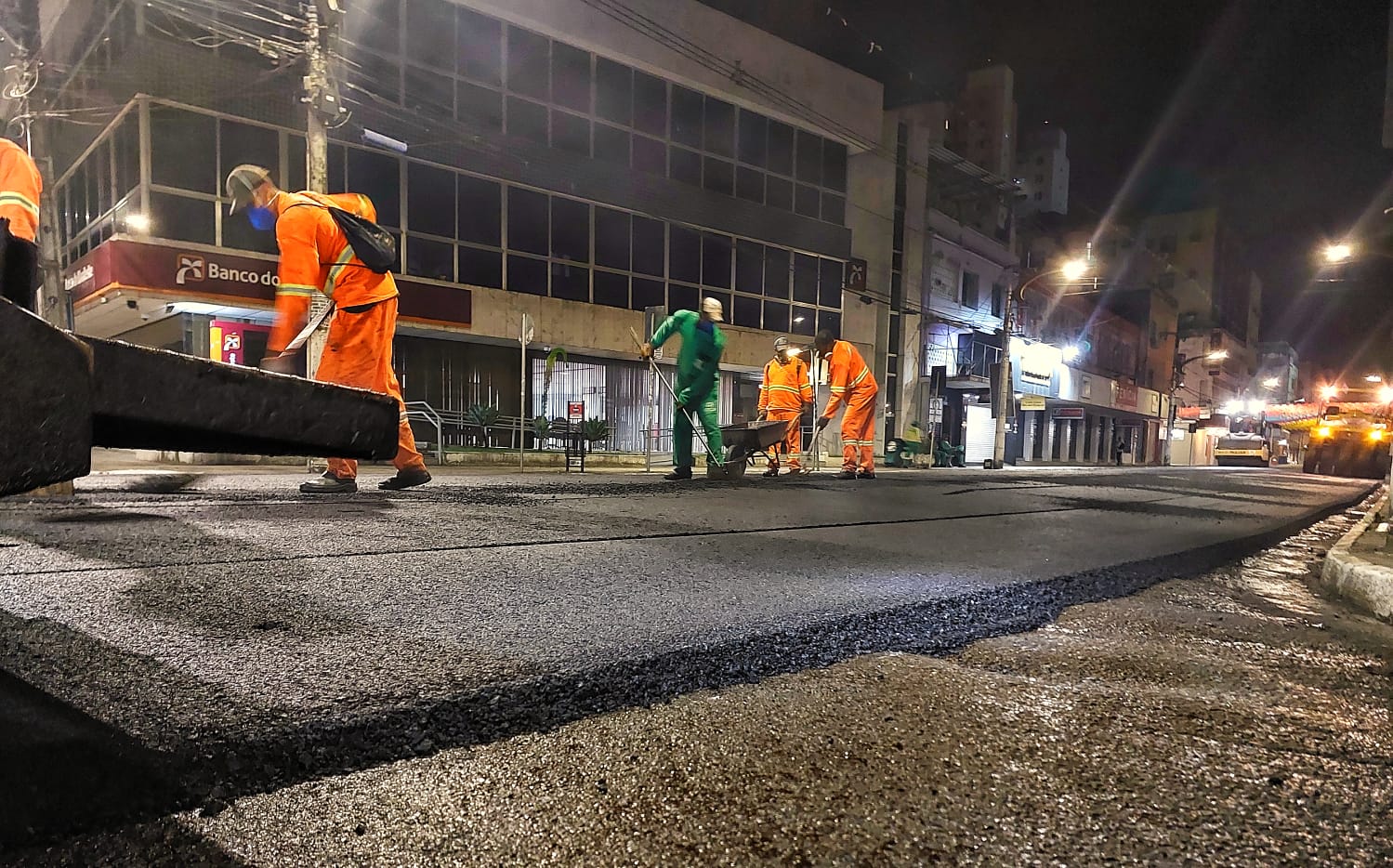 Dirigente da CDL elogia intervenções da Prefeitura de Itabuna no recapeamento de vias na área comercial