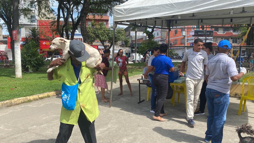 Prefeitura leva vacinação para pets do Conceição, São Pedro, Vila Zara e Zizo