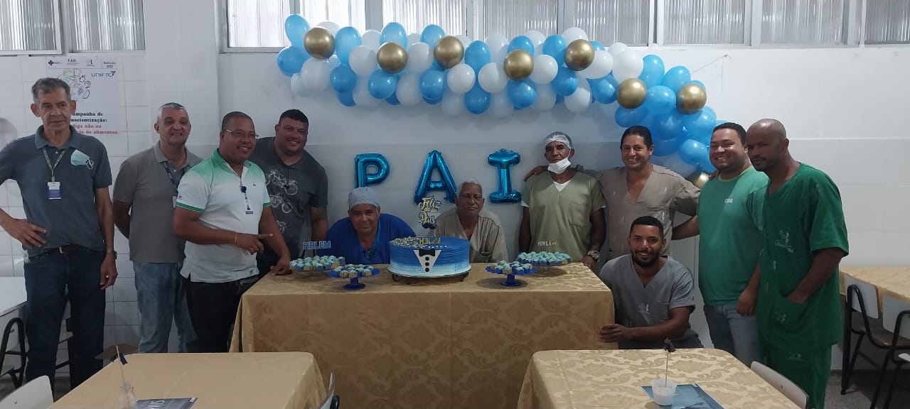 Hospital de Base antecipa homenagem do Dia dos Pais aos colaboradores, pacientes e acompanhantes
