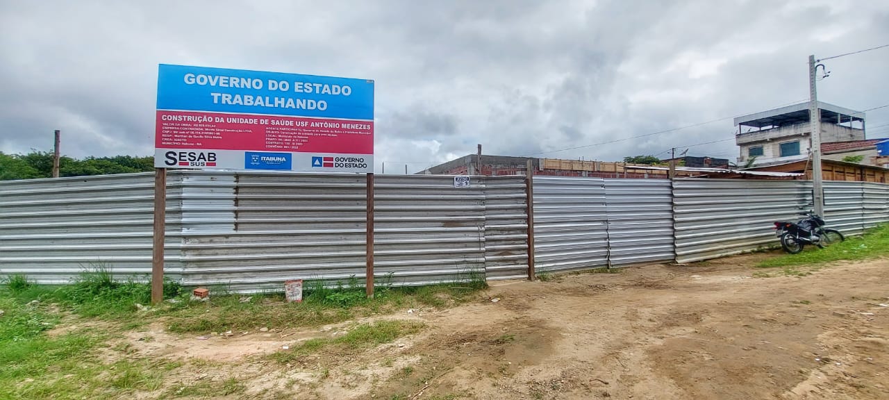 Obras de construção da USF Antonio Menezes Filho, no Vila Anália, ultrapassam 35% da execução.