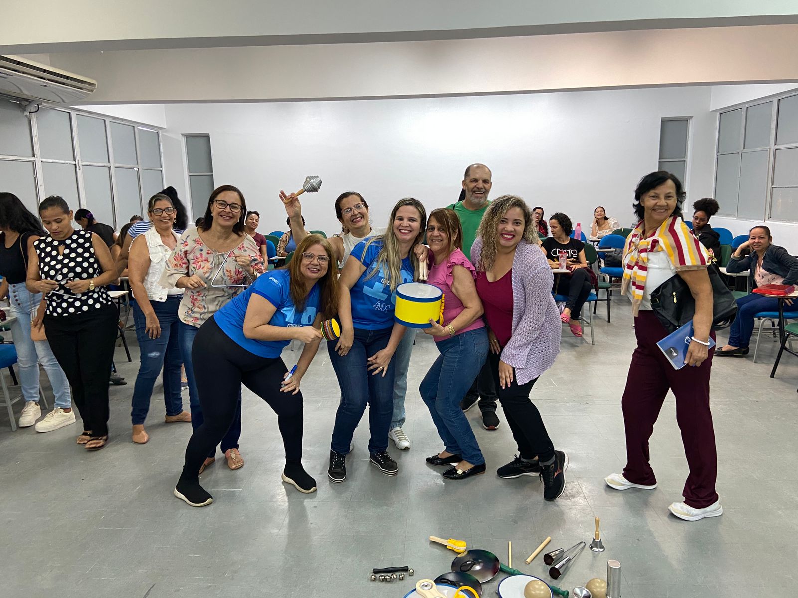 Professores municipais vivem experiência com música para melhorar o ensino infantil em Itabuna