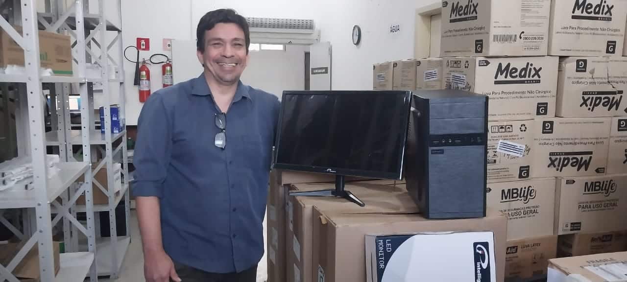 Hospital de Base investe na aquisição de novos computadores