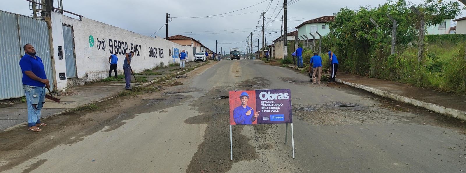 Prefeitura de Itabuna leva melhorias ao condomínio São José e aos bairros Jorge Amado e Urbis IV