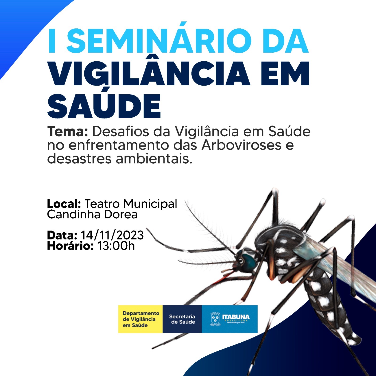 1º Seminário da Vigilância em Saúde de Itabuna acontece em novembro