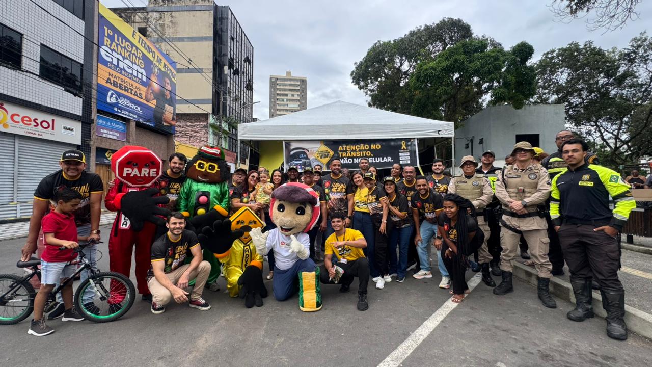 Prefeitura de Itabuna finaliza Campanha Maio Amarelo 2026 com o Circuito Educar