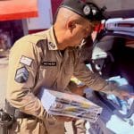 Legenda: Policiais militares do 15º BPM, atuam como instrutores – Fotos Divulgação