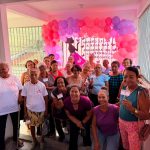 Legenda: CRAS IV realiza evento com mulheres atendidas pela Unidade para celebrar o Agosto Lilás –  Fotos Divulgação
