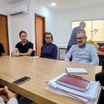 Legenda: Prefeitura de Itabuna compartilha inclusão de catadores e experiências do processo do fim do lixão com comitiva da Prefeitura de Una – Fotos Pedro Augusto – Secom – Prefeitura de Itabuna