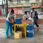 Legenda: Na quarta-feira, dia 19, a vacinação ocorreu nos bairros Lomanto, Santa Catarina e Santa Clara – Fotos Divulgação