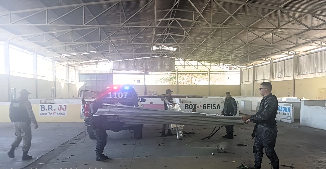 Prefeitura de Itabuna reforça ações de segurança e fiscalização no antigo galpão da feira livre