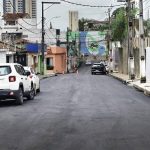 Legenda: Prefeitura executa eixo Jardim Vitória do Programa Pavimenta Itabuna (PPI)- Fotos Pedro Augusto – Secom – Prefeitura de Itabuna
