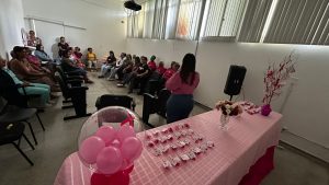 Roda de conversa e autocuidado marcam o Outubro Rosa no Hospital de Base de Itabuna