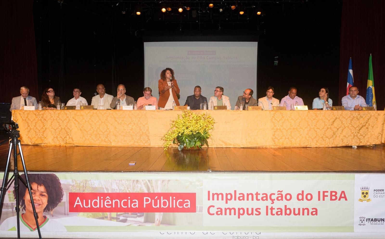 Comissão de Implantação do campus do IFBA Itabuna apresentou cursos para validação pela sociedade em Audiência Pública