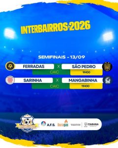 Campeonato Interbairros de Futebol de Itabuna vai definir as seleções finalistas no domingo