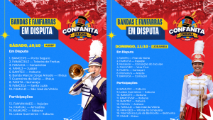 CONFANITA 2026 reúne bandas e fanfarras em programação cultural neste fim de semana em Itabuna